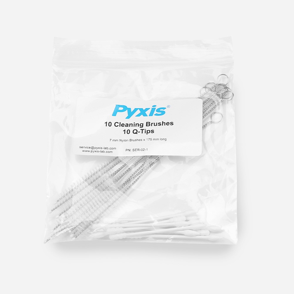 Probe/Handheld Cleaning Brushes & Cotton Swabs Pack (10 each)