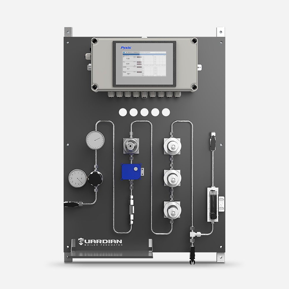 IK-2000 Series GUARDIAN Boiler Feedwater Analyzer for Dissolved Oxygen + Conductivity + Sulfite + Fluorescein