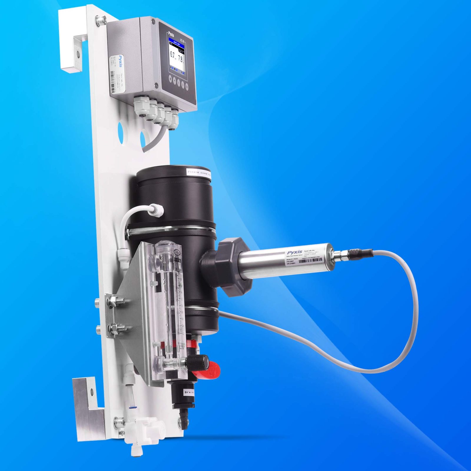 OXIPANEL™ IK-765 Series Oxidizer + pH Inline Analyzers for Drinking & Clean Water