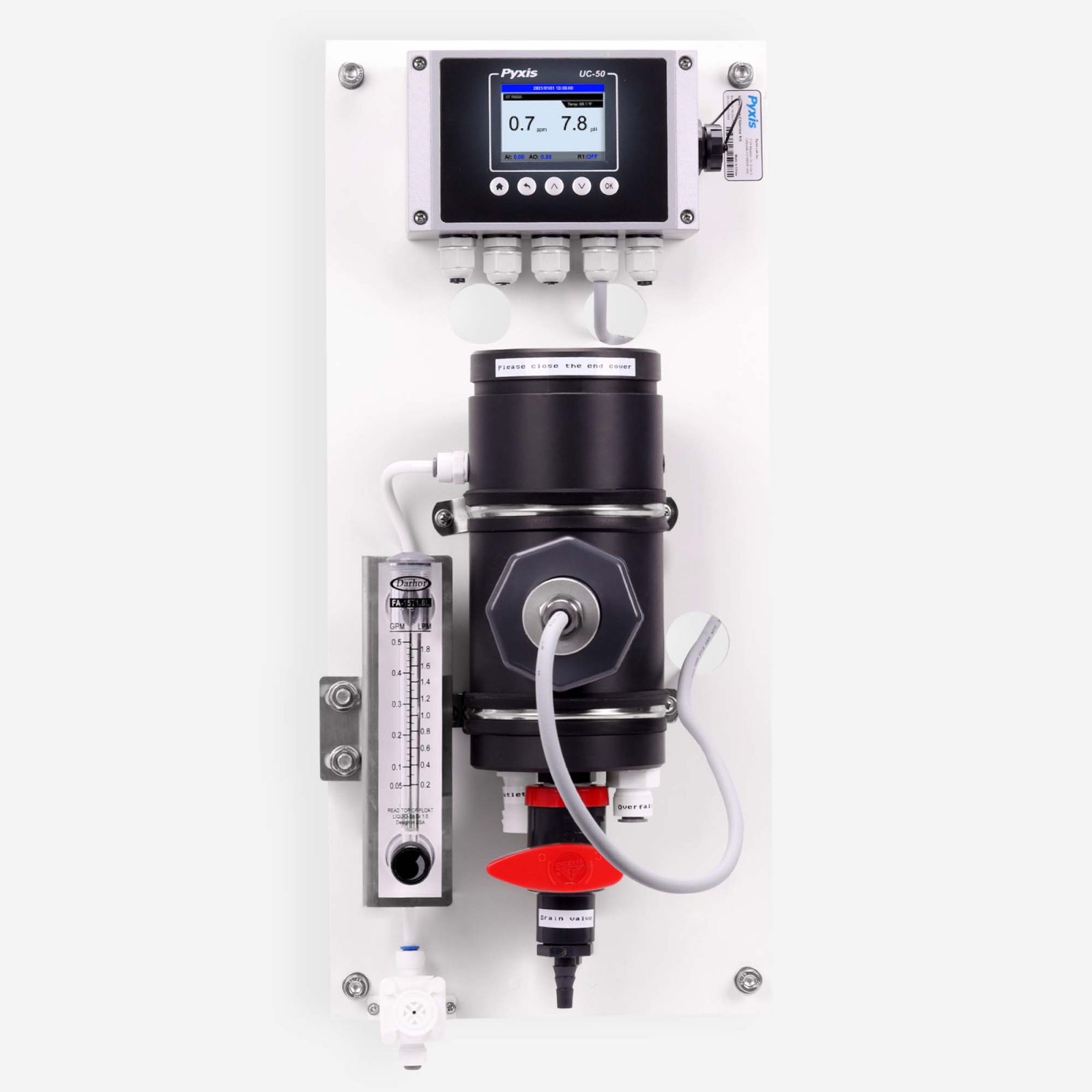 OXIPANEL™ IK-765 Series Oxidizer + pH Inline Analyzers for Drinking & Clean Water thumbnail 2