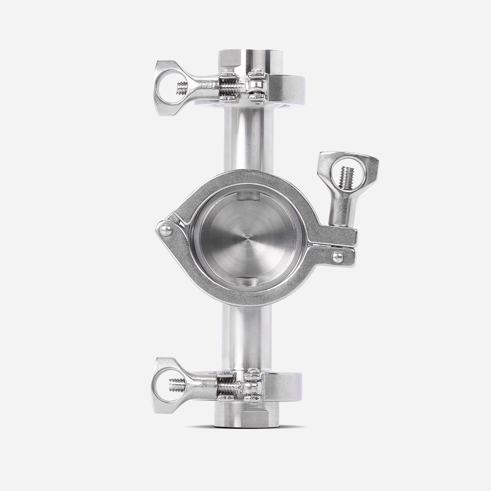 Tri-Clamp Flow Assembly for PRISM RT-Series of Refractometers